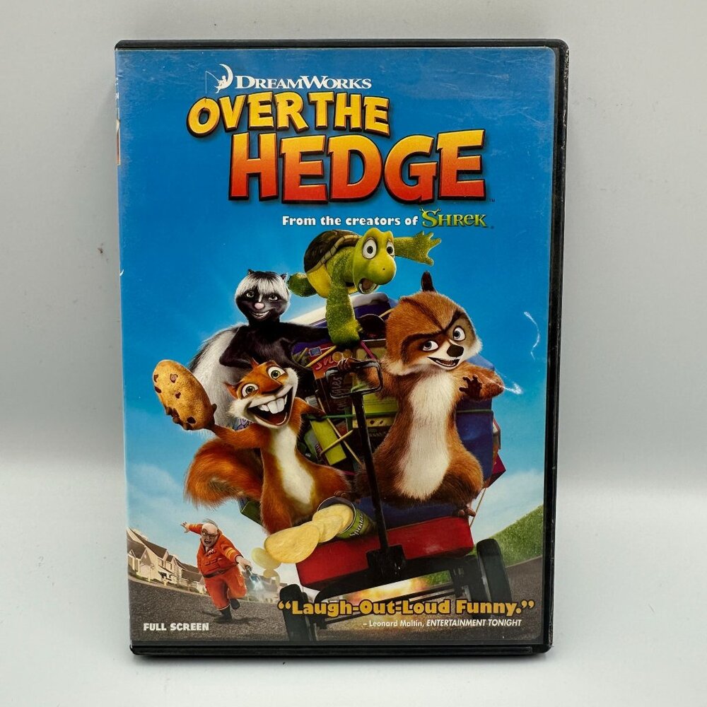 Over The Hedge DVD Full Screen 2006 Bruce Willis DreamWorks Animation Comedy